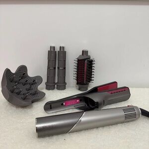 Shark hair tools with 5 attachments